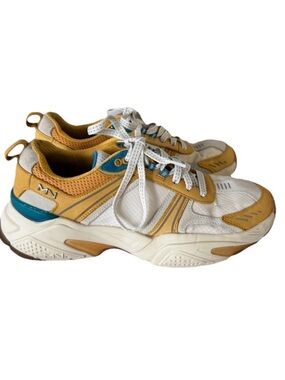 Mark Nason Mustard Athletic Comfort Sneakers